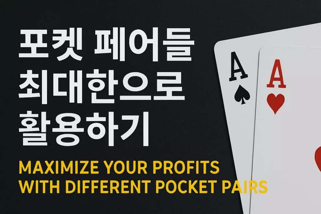 포켓 페어 전략 대표 이미지