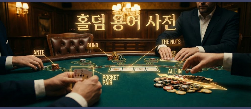 홀덤 용어 이미지